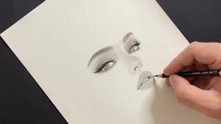 How to Draw a Hyper Realistic Portrait | Step-by-Step Pencil Drawing (Part 1)