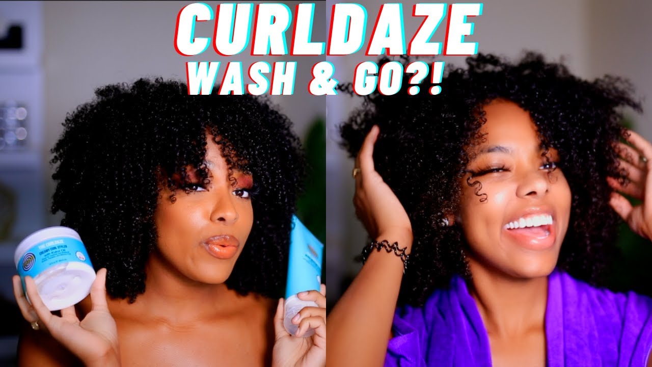 CurlDaze Hair Care Review | Wash & Go Routine | Ktura Kay