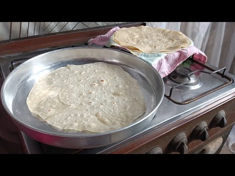 أحلى عيش سوري أو كريب للمدارس بخطوات بسيطة على البوتاجاز