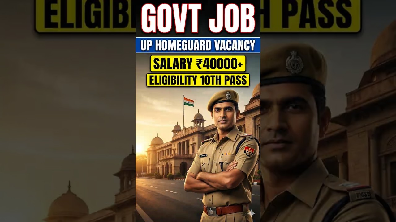 UP Homeguard Vacancy 2025 - Notification Out!🔥🚨