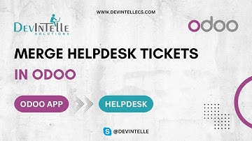 Merge helpdesk Tickets in Odoo | Helpdesk Ticket Merging