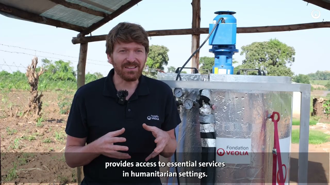 Veolia Foundation - Saniforce, a sanitation solution for humanitarian contexts