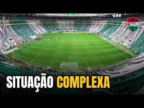 Palmeiras faces a real risk of losing its stadium for the Libertadores match against Fluminense.