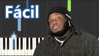 Otro trago - Sech ft Darell/Piano tutorial/Synthesia