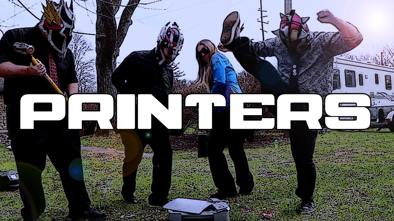 PLETHORA - PRINTERS feat. "Microsoft Sam" (OFFICIAL VIDEO)