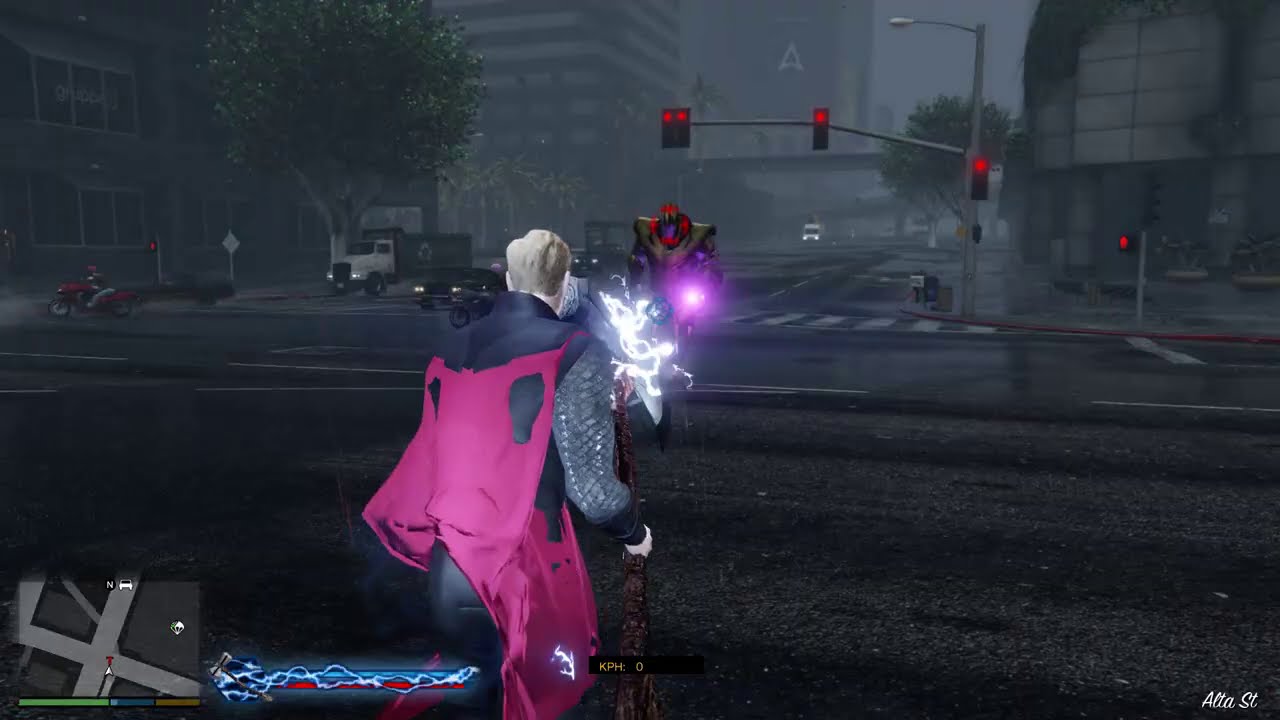 GTA 5 - Thor VS Thanos