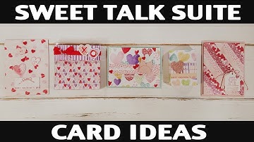 Stamping Jill - Suite Talk Suite Card Ideas