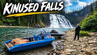 We Took a Mini Jet Boat to a 200+ FT Waterfall | Kinuseo Falls