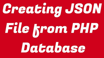 PHP | JSON | PHP-JSON DEMO