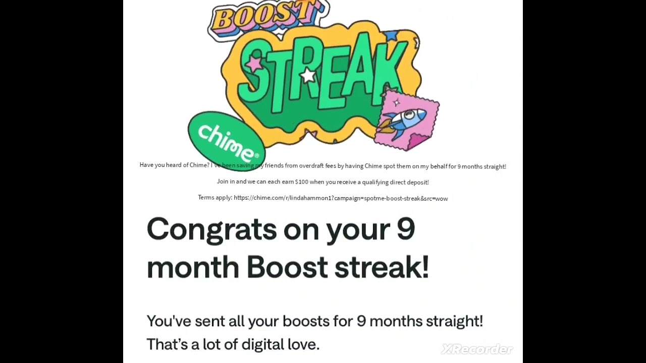 CHIME BOOST STREAK YouTube CHIME BOOST STREAK YouTube