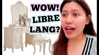 LIBRE LANG ANG VANITY TABLE SA KOREA?! (GUSTO KO MAG UWI BES!)  Purpleheiress Vlogs