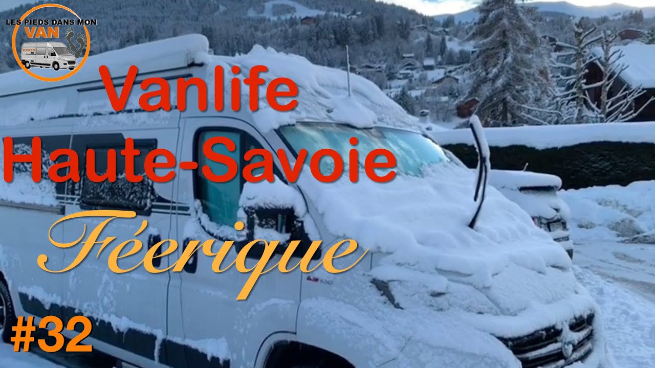 Vanlife Haute Savoie Neige et Féerie