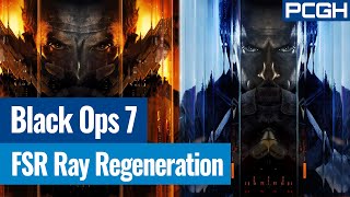FSR Redstone | Ray Regeneration ON vs. OFF Comparison | CoD Black Ops 7 Benchmark