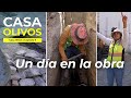 UN DÍA EN LA OBRA y VIAJE EN EL TIEMPO | Casa Olivos | Capítulo 08