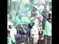 Ultras Green Army Gor Mahia Football Club Fans Celebrating Smoke Extinguisher Nyayo National Stadium