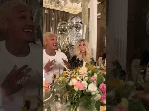 Cher celebrating her birthday with a lotof sparkle #Cher