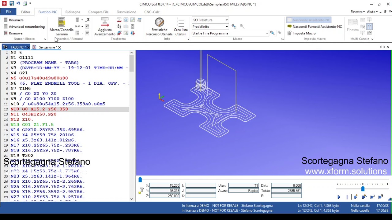 Trasferire Percorsi Utensili ISO/Fanuc: Tecniche Essenziali per Ottimizzare la Programmazione CNC