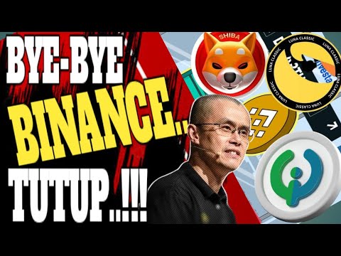 BINANCE TUTUP..!!! BAGAIMANA NASIB SHIBA DAN KAWAN KAWAN. ??