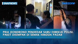 Modus Licin Pengedar Sabu Terbongkar, Paket Disembunyikan Di Semak Hingga Pagar