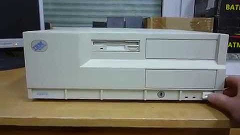 Vintage IBM PS/ValuePoint, 486 DX2 66MHz 8MB RAM 1GB HDD / ISA MS-DOS Computer PC