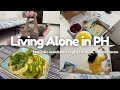 Living alone in the Philippines🏡realistic weekend night routine, skincare &amp; exercise, life at home💃🌺
