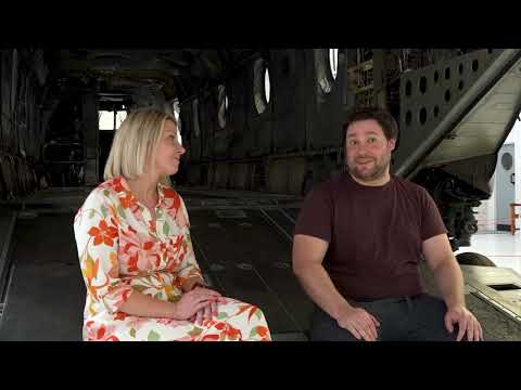 Liz McConaghy Visits an Old Friend at RAF Cosford