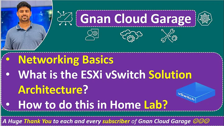 6. VMware vSphere 7.x - ESXi & Basics of Networking - Home Lab