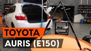 Kuidas vahetada Käsijarruvaijeri TOYOTA AURIS (NRE15_, ZZE15_, ADE15_, ZRE15_, NDE15_) - online tasuta video