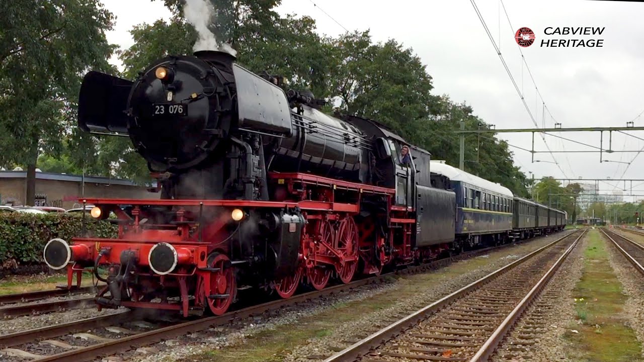🇩🇪 Cab Ride 1956 German BR23 Apeldoorn Beekbergen Eerbeek VSM 25