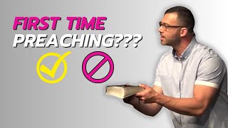 How To Preach For The First Time: Do THESE 5 Things To Get READY