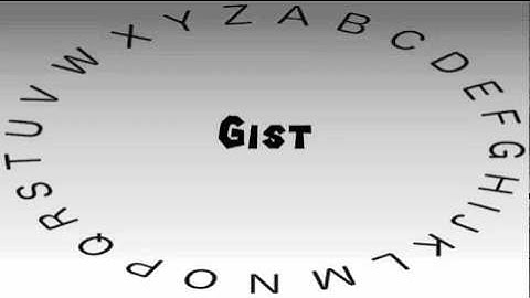 How to Say or Pronounce Gist