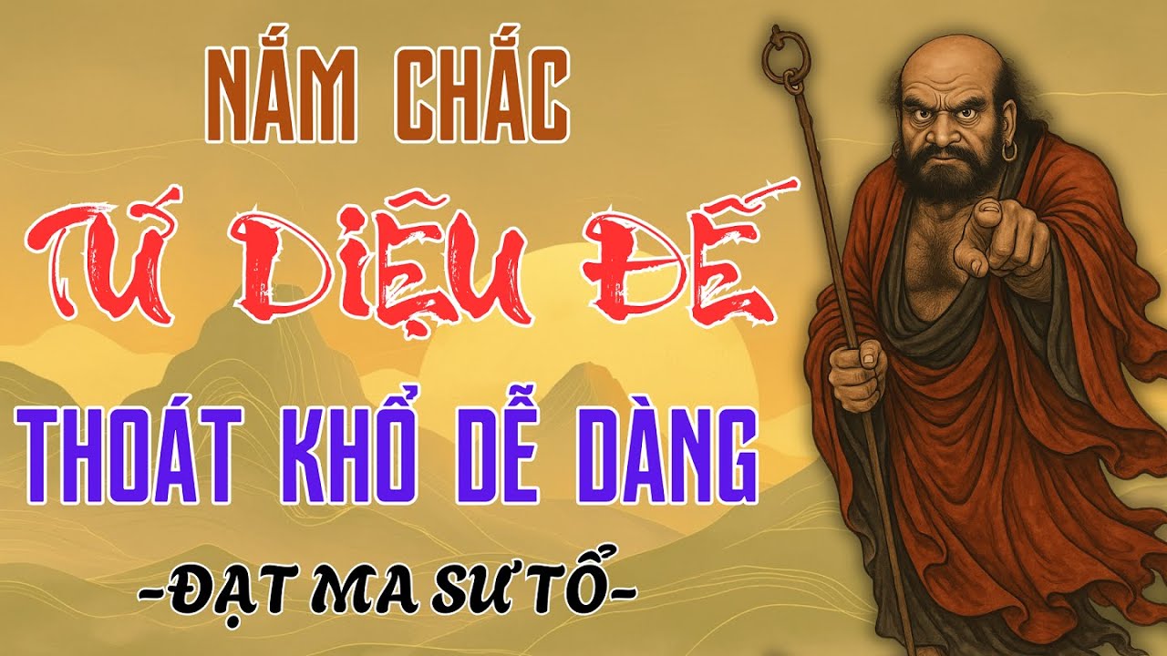 Nắm Chắc Tứ Diệu Đế Để Thoát Khổ Dễ Dàng – Lời Dạy Của Bồ Đề Đạt Ma Giúp Người Tu Hành Đạt Giác Ngộ