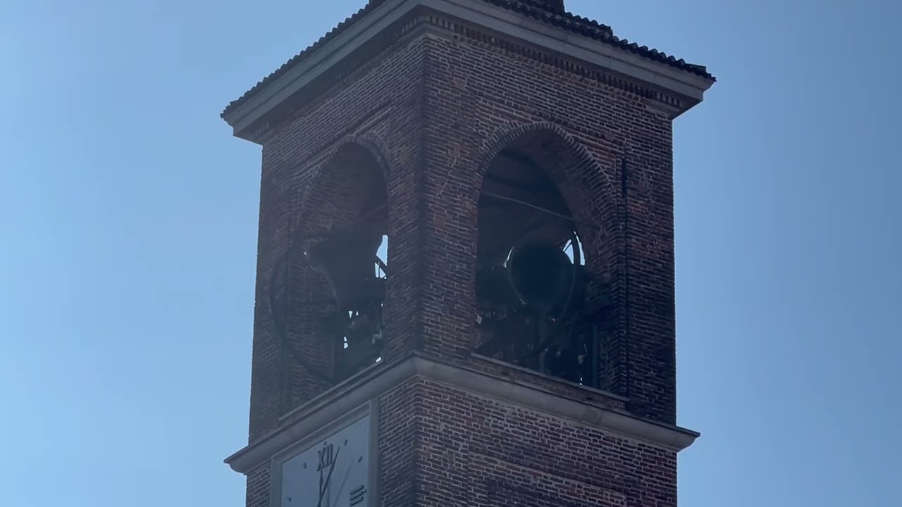 Campane di Nerviano (MI) concerto solenne manuale