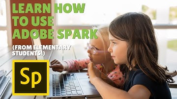 Elementary Students explain Adobe Express Video (Adobe Spark)