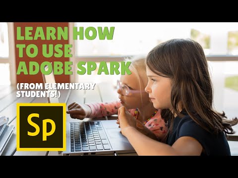 Elementary Students explain Adobe Express Video (Adobe Spark)