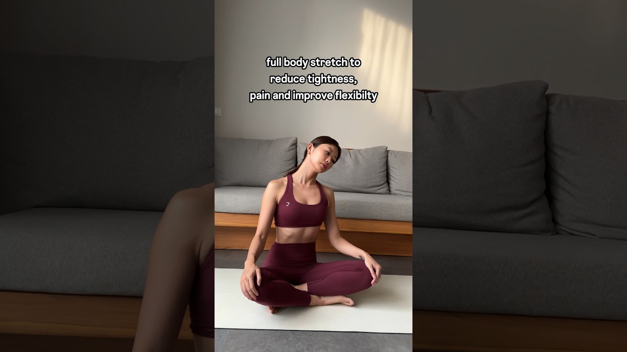 daily full body stretch to avoid injuries and reduce oain