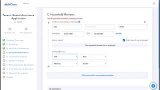 City of Orlando COVID-19 Rental Assistance Tutorial: C. Household Members