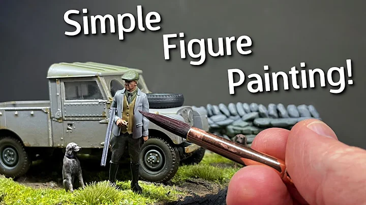 Painting Figures Is Easier Than You Think! Simple Figure Painting Tutorial For Scale Models thumbnail