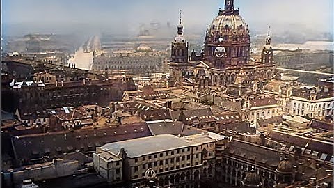 Wonderful Berlin in 1927 in color! [A.I. enhanced & colorized]