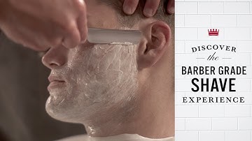 Discover the Barber Grade Shave Experience