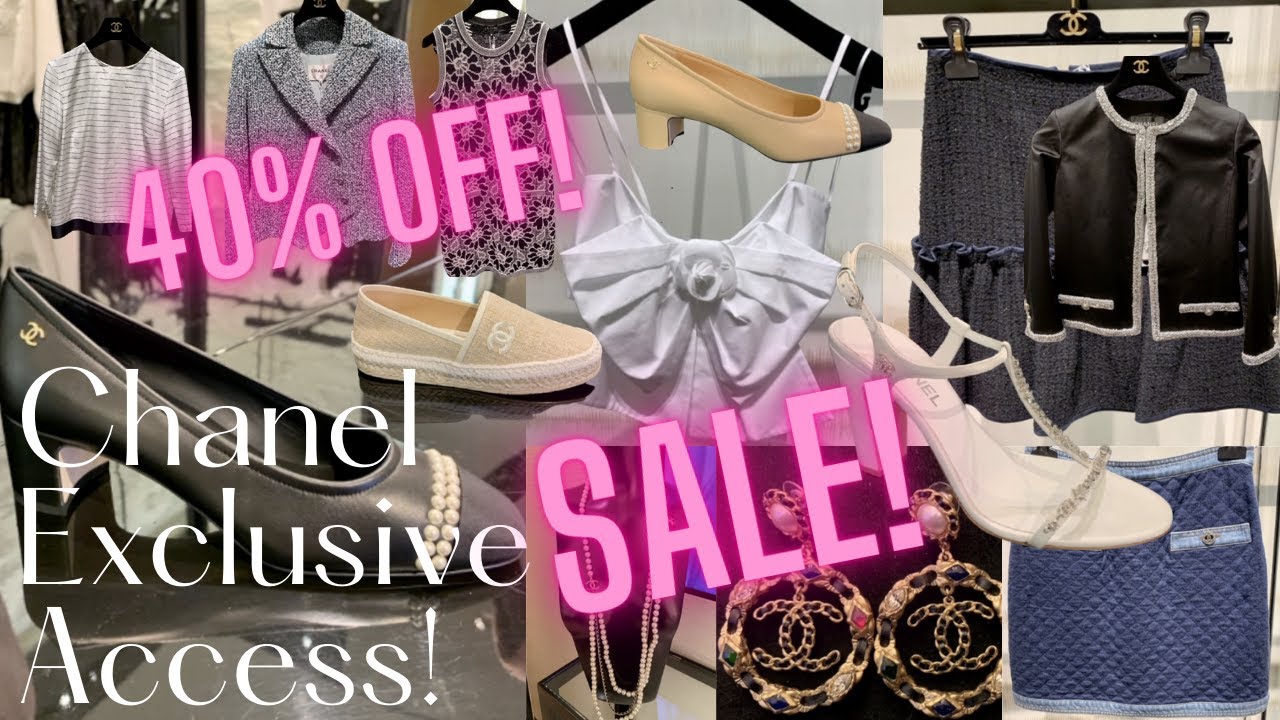 Exclusive Access To The 40% Off Chanel Summer Sale! 