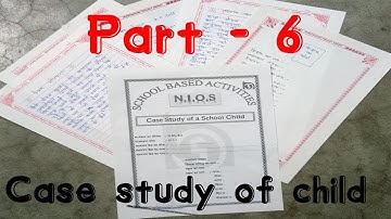NIOS Deled  school based activities (SBA)Solved Report File  | part 6 | 30 Marks Solve | course 511
