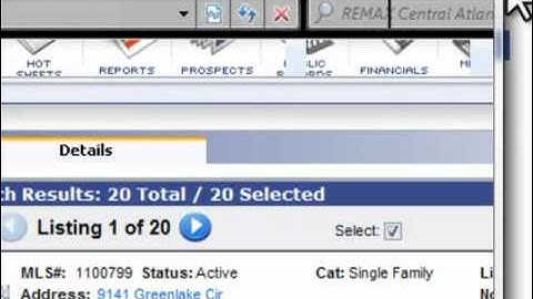 ToolkitCMA - RE/MAX Action quick how to video.