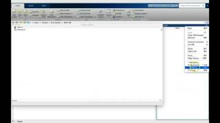 Lab01_1: Matlab Desktop