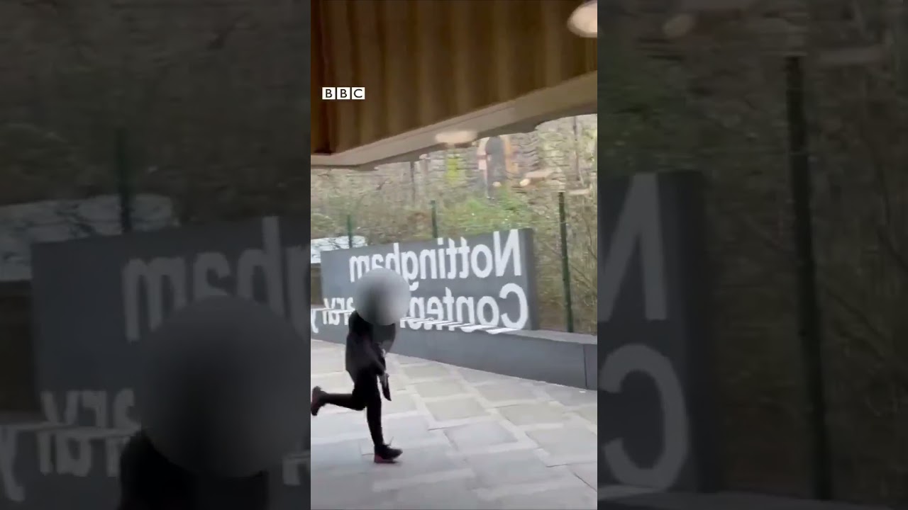 Video shows machetes wielded on Nottingham city street