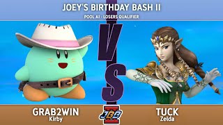 Joey's Birthday Bash Pool A1 Losers Qualifier   Tuck vs grab2win