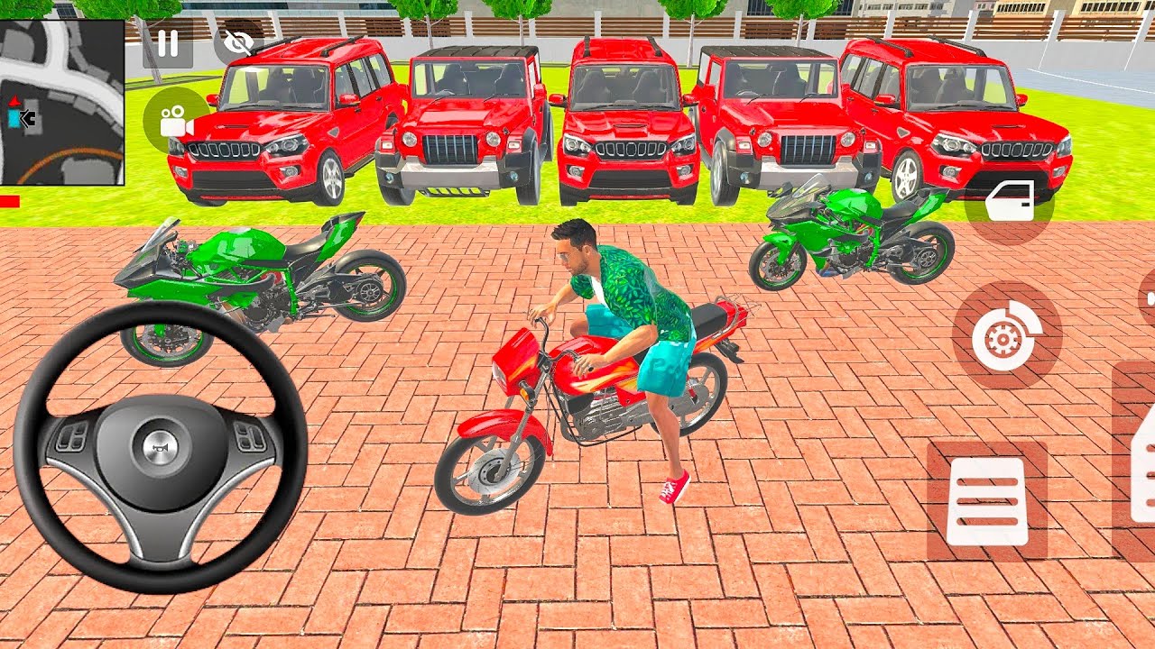 😍Franklin Bought 3️⃣ Scorpio Classic 2️⃣ Thar 2️⃣ Kawasaki Ninja H2R 1️⃣ Honda All Car Bike Vehicles