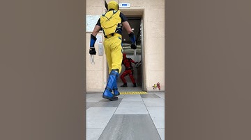 Deadpool! Nowhere to run! #deadpool #wolverine #marvel