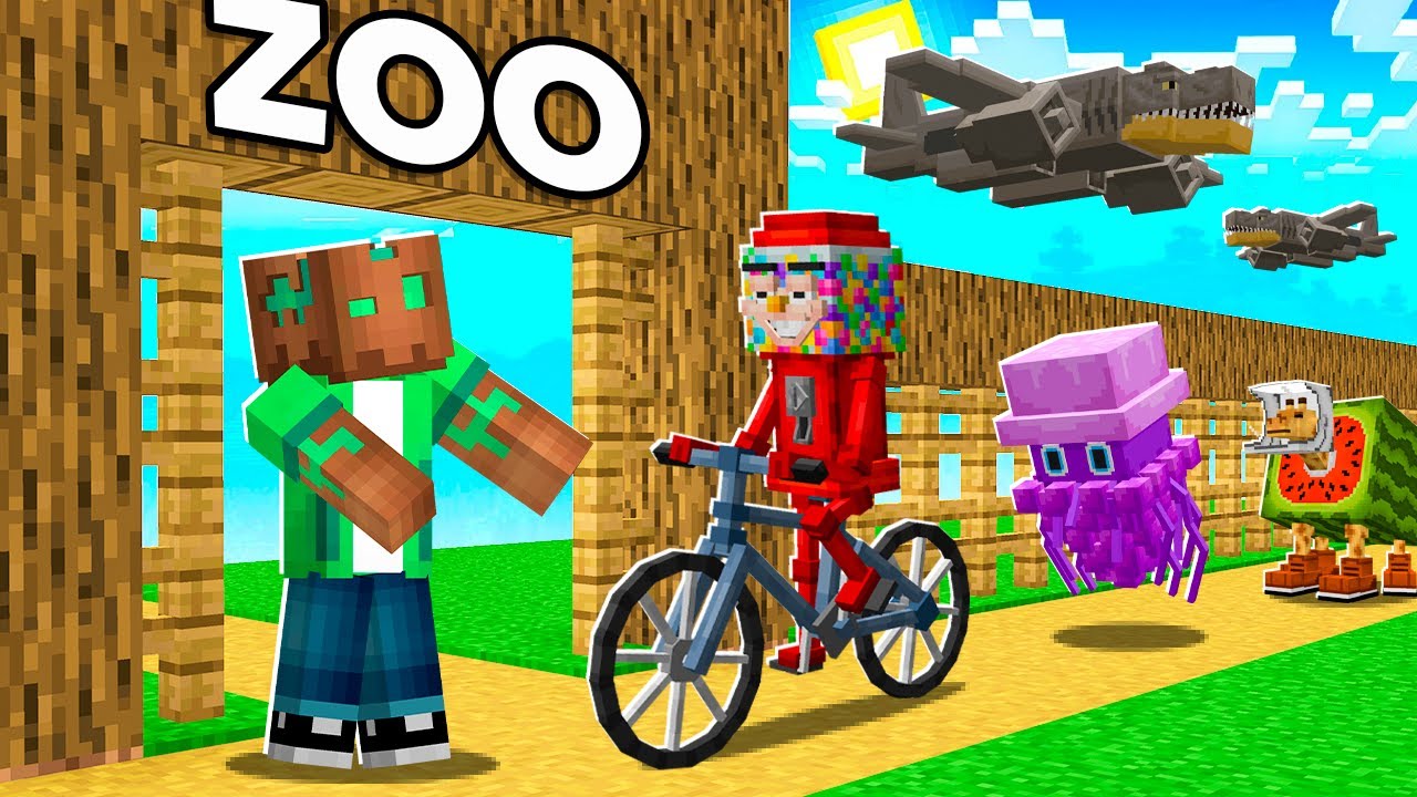 Construí un ZOO Lleno de NUEVOS ITALIAN BRAINROTS en Minecraft!