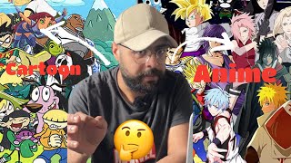 الفرق بين الانمي والكرتون 🤔 ؟ #انمي #كارتون #anime #cartoon الفرق بين الانمي والكرتون 🤔 ؟ #انمي #كارتون #anime #cartoon
